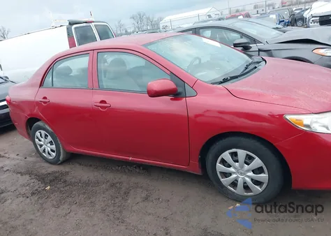 2010 Toyota Corolla Le из США, поврежденный, VIN 2T1BU4EE6AC267756